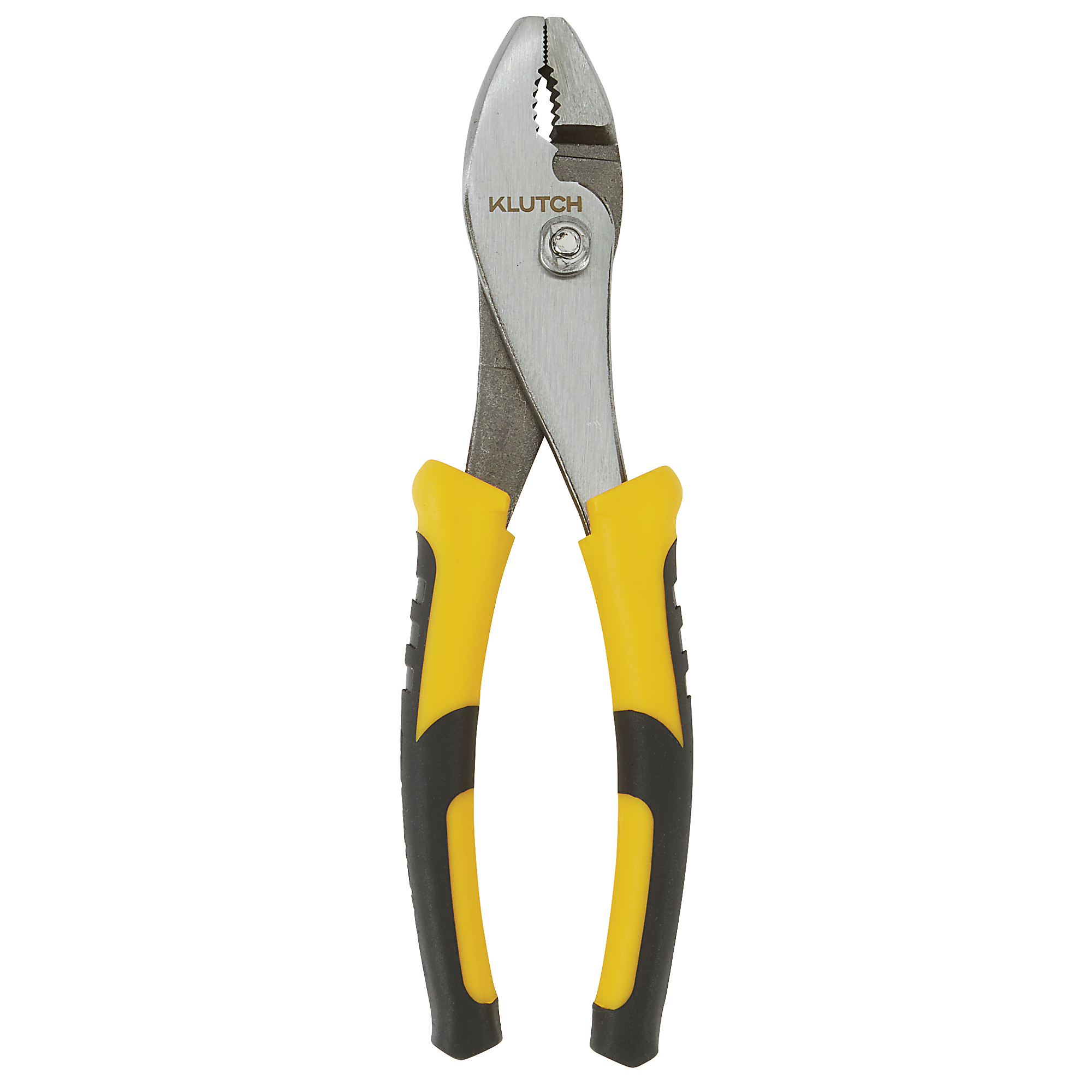 Klutch 8in. Slip Joint Pliers, 1.57in. Jaw Capacity, Alloy Steel